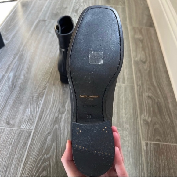 Saint Laurent miles baby eighty heel ankle booties - Picture 6 of 13